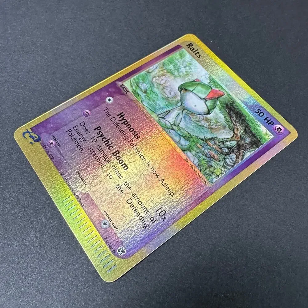Pokemon TCG Ralts EX Sandstorm 74/100 Common Reverse Holo NM